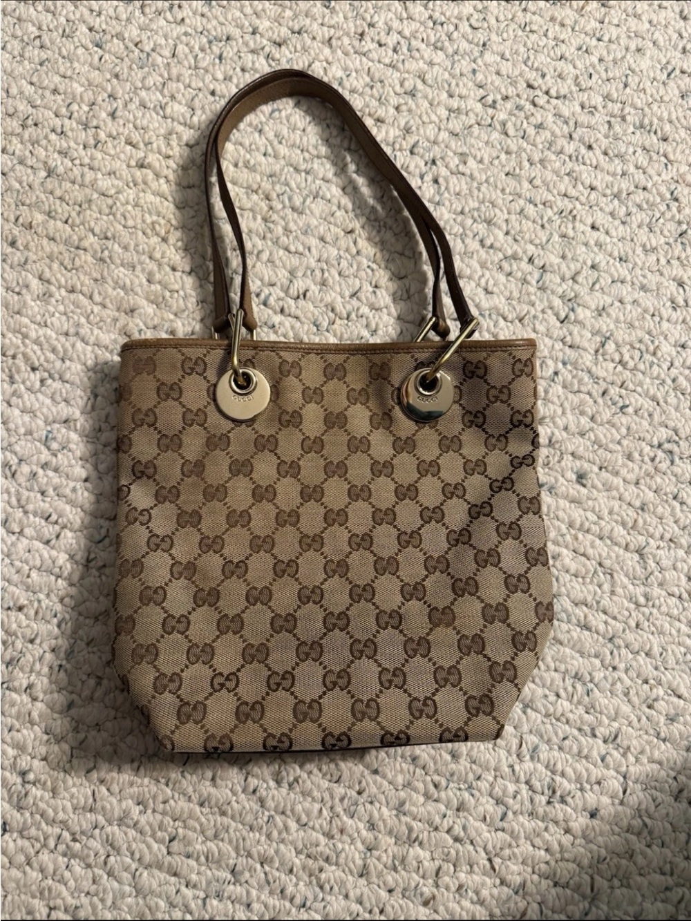 Gucci Eclipse Monogram GG Tote